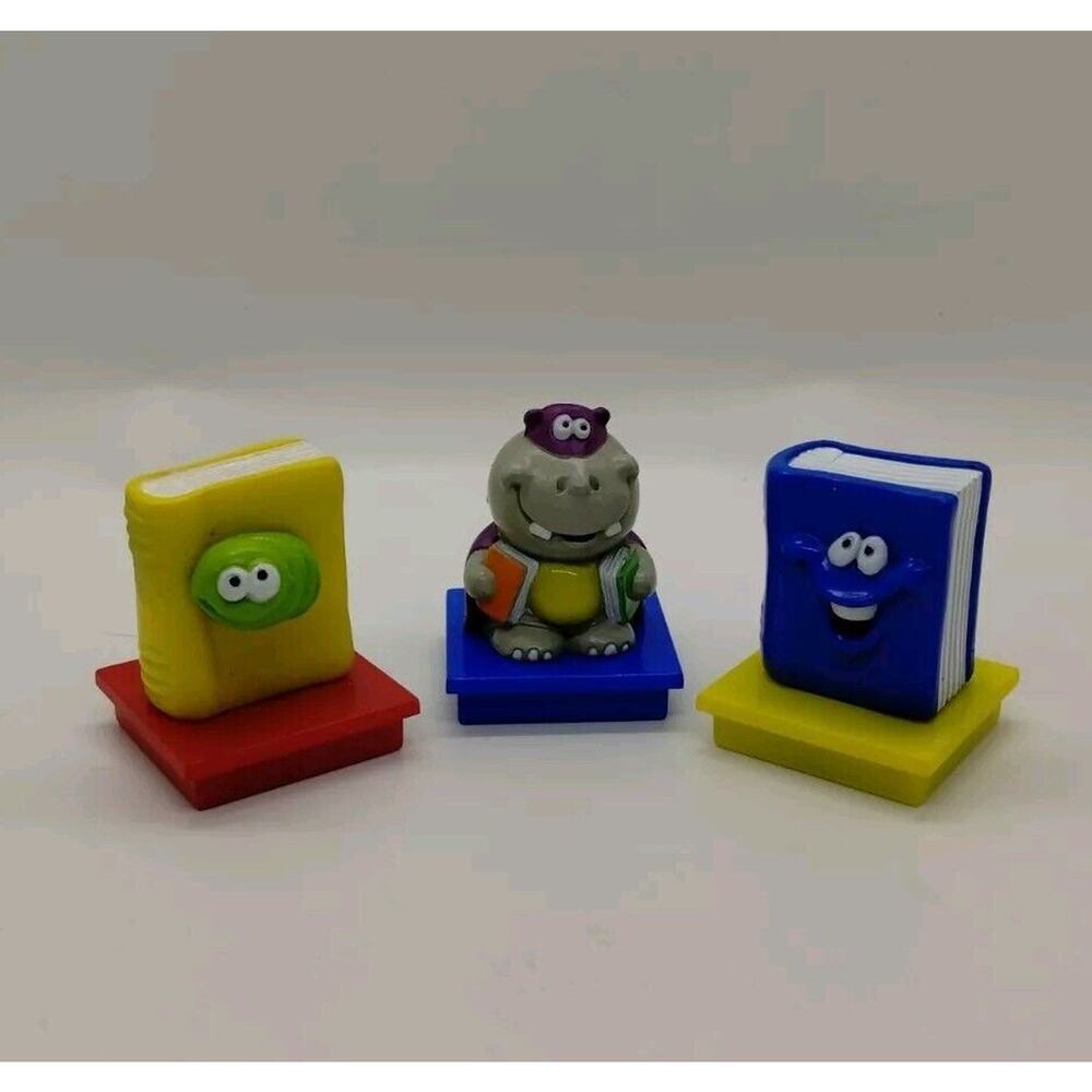 Reading Character Stampers - Library Bookworm